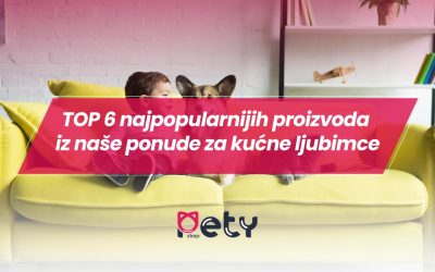 TOP 6 najpopularnijih proizvoda iz naše ponude za kućne ljubimce